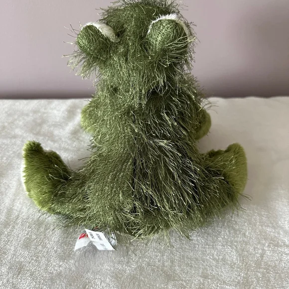 Baby Ganz Webkinz Shaggy Green Frog Plush 7" Stuffed Animal - No code - Picture 4 of 6